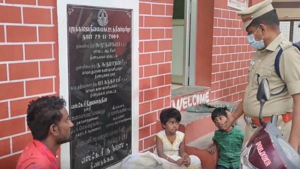 இப்படியும் ஒரு அப்பாவா?.. பஸ் ஸ்டாண்டில் கதறிய 2 குழந்தைகள் மீட்பு.. திண்டுக்கல் எஸ்பி செய்த சபாஷ்