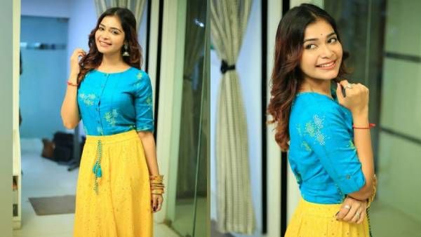 எளிமையான தேவதையாக ஜொலிக்கும் தர்ஷா....ஏக்கத்தோடு தவிக்கும் ரசிகர்கள்