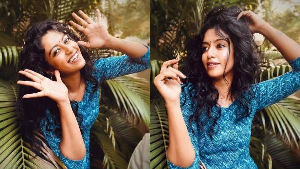 பத்து விரல்களையும் பக்குவமாக விரித்து பயம் காட்டிய கண்ணம்மா.. பயந்து போன ரசிகர்கள்..