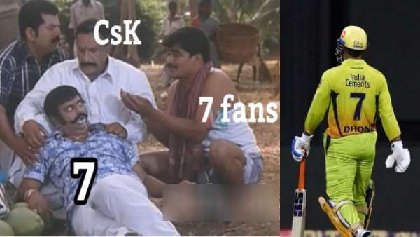 3 ரன்னில் நடையை கட்டிய தோனி.. மும்பையை சுருட்டிய சிஎஸ்கே.. கலந்துகட்டி கலக்கும் மீம்ஸ் 