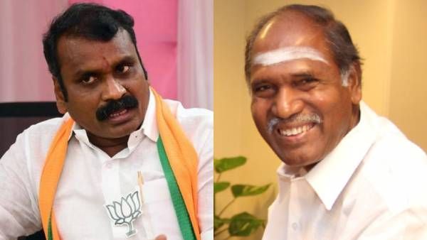 எல்.முருகனுக்கு எம்.பி. பதவிக்காக.. புதுச்சேரியில் முதல்வர் ரங்கசாமியுடன் மல்லுக்கட்டும் பா.ஜ.க!