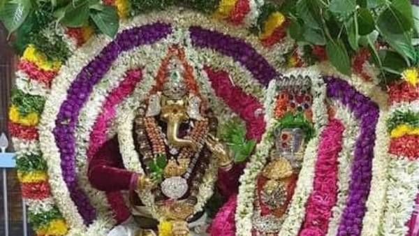 விநாயகர் சதுர்த்தி விழா: பிள்ளையார்பட்டியில் தீர்த்தவாரி - தங்க கவசத்தில் ஜொலித்த கற்பக விநாயகர்