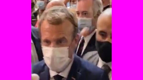 அன்று பளார் அறை.. இன்று பறந்து வந்து விழுந்த முட்டை.. கதிகலங்கிய அதிபர்.. பிரான்ஸ் நாட்டில் பரபரப்பு