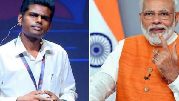 தமிழக உள்ளாட்சித் தேர்தல்.. பாஜகவினருக்கு பிரதமர் மோடி தமிழில் வாழ்த்து.. நன்றி சொன்ன அண்ணாமலை