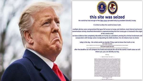 ட்ரம்புக்கு வந்த அடுத்த டென்ஷன்.. அதிகாரப்பூர்வ வெப்சைட்டும் முடக்கம்.. ஹேக்கர்கள் கைவரிசை..!