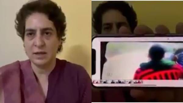 விவசாயிகளைக் காரேற்றி கொன்றவர்களை கைது செய்யாதது ஏன் - வீடியோவை காட்டி மோடியிடம் கேட்ட பிரியங்கா