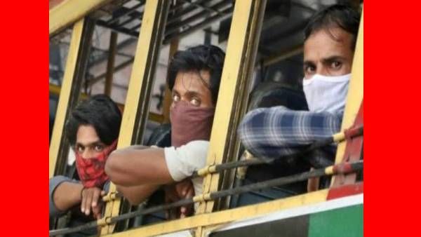 உயிரை கையில் பிடித்து கொண்டு.. சொந்த ஊருக்கு படையெடுக்கும் தொழிலாளர்கள்.. பெரும் காஷ்மீர் சோகம்