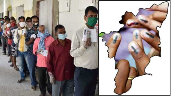 ஊரக உள்ளாட்சித் தேர்தல் விறுவிறு வாக்குப்பதிவு - ஜனநாயகக் கடமையாற்றிய 100 வயது பாட்டி