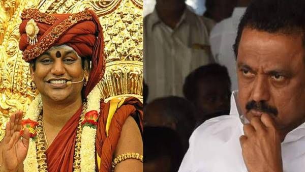 ''வேட்டியை மடிச்சு கட்டுனா எல்லாம் சரியாகிடுமா''.. மு.க.ஸ்டாலினை கிண்டல் செய்த நித்தி.. வைரல் வீடியோ