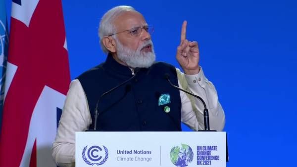 'முதல் இலக்கு 2030.. அடுத்த இலக்கு 2070..' கிளாஸ்கோ மாநாட்டில்.. அனல் பறந்த பிரதமர் மோடியின் பேச்சு