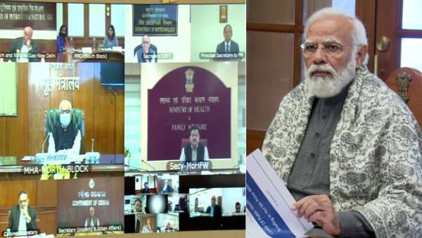 உலகை அச்சுறுத்தும் ஓமைக்ரான் வைரஸ்- உயர் அதிகாரிகளுடன் பிரதமர் மோடி ஆலோசனை