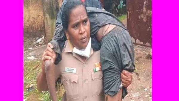 மரம் விழுந்து உயிரிழந்துவிட்டதாக கருதப்பட்ட நபர்! தோளில் சுமந்து சென்று காப்பாற்றிய பெண் இன்ஸ்பெக்டர்!