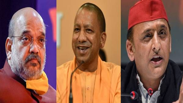 அனல் பறக்கும் உ.பி.. யோகி கோட்டையில் அகிலேஷ் யாத்திரை.. சமாஜ்வாதி கோட்டைக்குள் அமித் ஷா