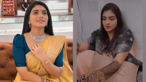 கைகளில் மருதாணி, வெட்கத்தால் சிவந்து போன ஷபானா... வாழ்த்துகளை குவிக்கும் ரசிகர்கள்