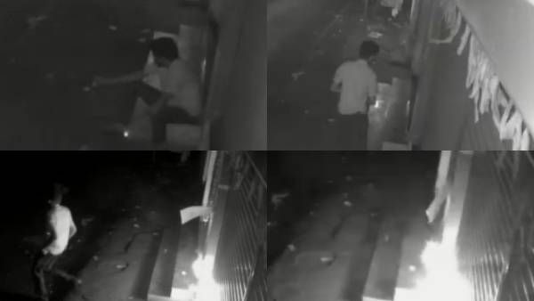 குடிகார ஆசாமி செஞ்ச வேலை இருக்கே.. எம்மாடி.. சில்லறை இல்லைன்னு சொன்னது குத்தமா? பதற வைத்த வீடியோ