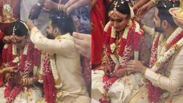 சின்னத்திரையின் க்யூட் காதலர்களான ரேஷ்மா மற்றும் மதன் திருமணம்...வாழ்த்தும் ரசிகர்கள்