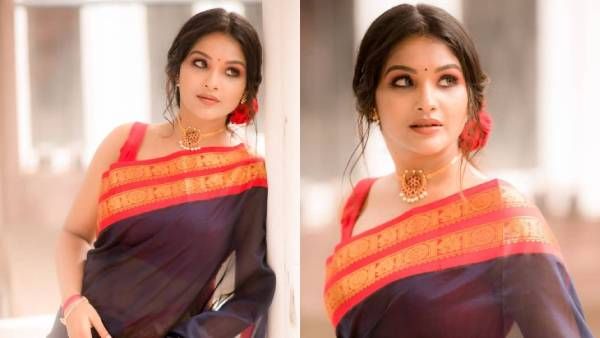 மாடர்ன் மகாலட்சுமி இவர்தானோ... சரண்யாவை புகழ்ந்து தள்ளும் ரசிகர்கள்