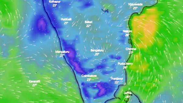 கரையை கடந்தது காற்றழுத்த தாழ்வு மண்டலம்.. இந்த 6 மாவட்டங்களிலும் இன்று கனமழை பெய்யும்