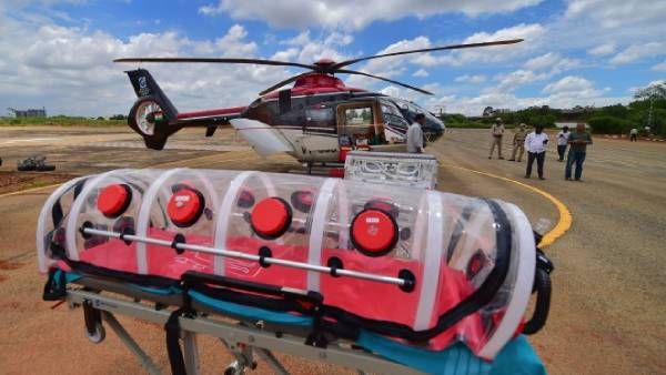 ஏர் ஆம்புலன்ஸ் ஆக மாறிய ஜெயலலிதா பயன்படுத்திய ஹெலிகாப்டர்... டெண்டர் விட்ட தமிழக அரசு!