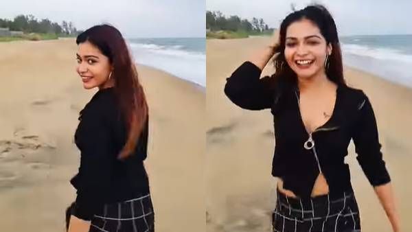 கடல் அலையோடு கபடி ஆடும் தர்ஷா குப்தா.. அலைமோதுகிறது ரசிகர்களின் மனது