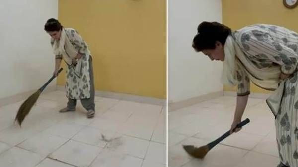 ஃபிளாஷ்பேக் 2021: துடைப்பத்தை கையில் எடுத்த பிரியங்கா.. திரும்பி பார்த்த பிரதமர் மோடியும், யோகியும்