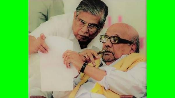 ஐயா.. வந்துட்டேங்கய்யா.. கருணாநிதியுடனேயே சேர்ந்துவிட்ட நிழல்.. மறக்க முடியாத சண்முகநாதன்!