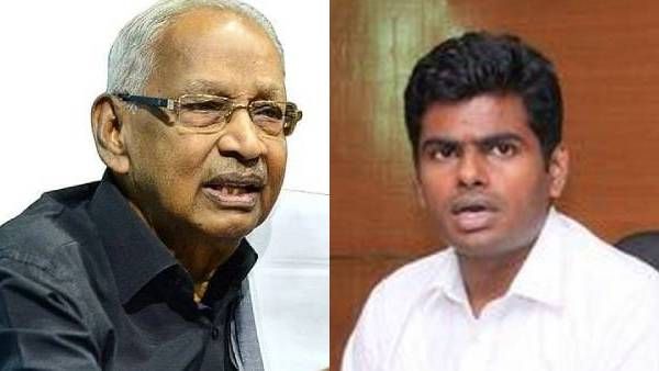 அண்ணாமலை மீது உடனடியாக நடவடிக்கை தேவை.. கி வீரமணி அறிக்கை.. என்ன காரணம்? பரபர தகவல்