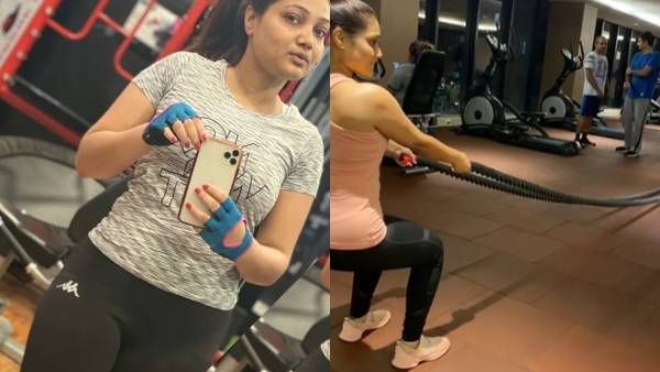 வெறித்தனமாக ஒர்க் அவுட் செய்யும் ரோஜா கதாநாயகி...காரணம் என்ன தெரியுமா??