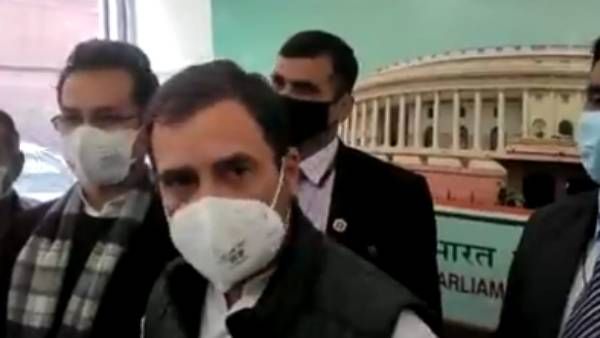 'நானும் ஒரு தமிழன்தான்'.. நாடாளுமன்றத்தில் நிருபரிடம் 'நச்சென' கூறிய ராகுல் காந்தி.. செம வீடியோ!