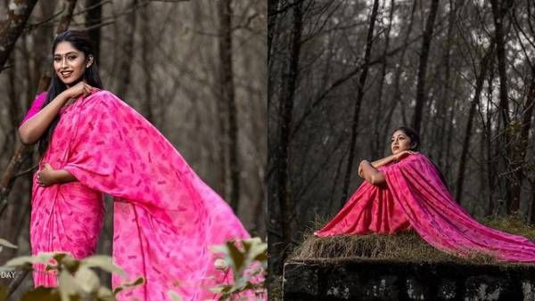 புடவையில் சகல பாவனைகளையும் காட்டிய சுருதி... பரிதவித்துப் போன ரசிகர்கள்