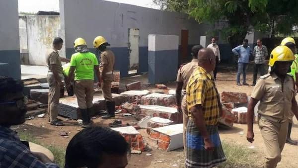 சாப்ஃடர் பள்ளி சுவர் இடிந்து 3 மாணவர்கள் பலி.. பள்ளி தாளாளர், தலைமை ஆசிரியை உள்ளிட்ட 3 பேர் கைது!