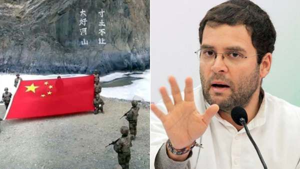 கல்வானில் சீனா கொடியேற்றும் வீடியோ.. இப்பவாவது மவுனத்தை கலையுங்க... மோடிக்கு ராகுல் அப்பீல்