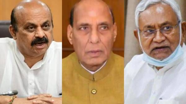 ராஜ்நாத்சிங், நிதிஷ்குமார், பசவராஜ் பொம்மை, ஜேபி நட்டாவுக்கு கொரோனா பாதிப்பு உறுதி!