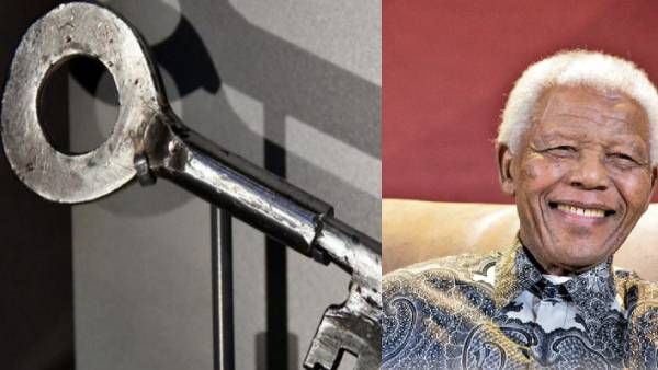 பலத்த எதிர்ப்பு.. நெல்சன் மண்டேலா சிறை சாவி ஏலம் விடுவது நிறுத்தி வைப்பு!
