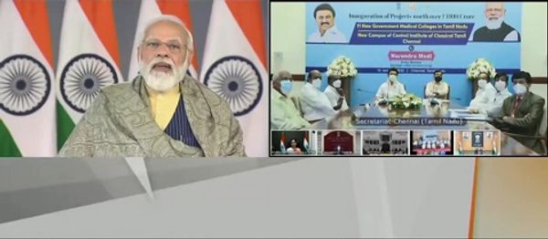 நரேந்திர மோதி போற்றிய திருவள்ளுவர் முதல் பாரதி வரை - என்ன பேசினார்? 20 முக்கிய அம்சங்கள்