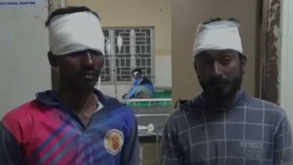 இலங்கை கொள்ளையர்கள் தொடர் தாக்குதல்- 4 தமிழக மீனவர்களுக்கு அரிவாள் வெட்டு!