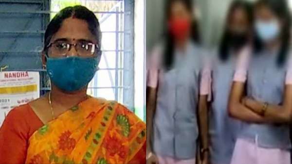 திருப்பூர் அருகே.. மாணவர்கள் ஜாதி பெயரை சொல்லி கழிவறையை சுத்தம் செய்ய சொன்ன ஆசிரியை! அதிரடி கைது