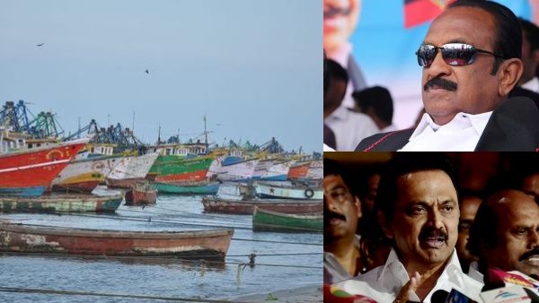 இலங்கையில் தமிழக மீனவர் படகுகளை ஏலம் விடுவதை தடுத்து நிறுத்துங்க... முதல்வர் ஸ்டாலின், வைகோ எம்.பி.