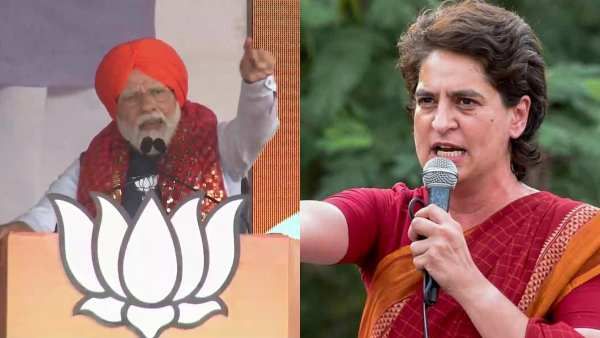 டர்பன் அணிந்தா நீங்க சர்தாரா..? - பிரதமர் மற்றும் கெஜ்ரிவாலை சாடும் பிரியங்கா காந்தி!