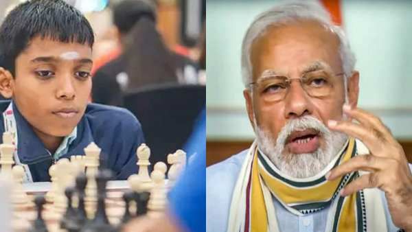 நம்பர் 1 வீரர் கார்ல்சனை செஸ்ஸில் வென்ற பிரக்யானந்தா.. தமிழக வீரரை பாராட்டிய பிரதமர் நரேந்திர மோடி