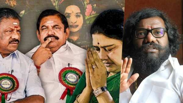 சின்னம்மாவுக்கு துரோகம் செய்தால் பாவம் சும்மாவிடுமா?.. அதான் துரத்திக்கிட்டே இருக்கு.. கருணாஸ்