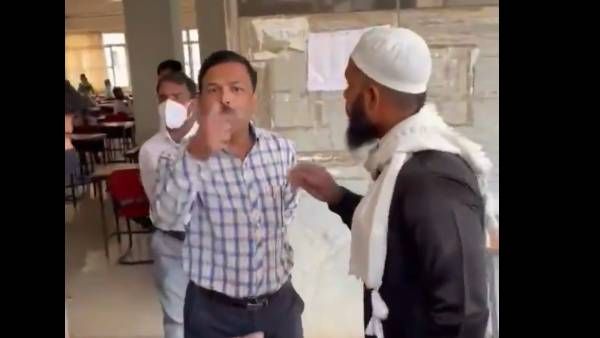 ஹிஜாப் அணிந்து தேர்வு எழுதவந்த‌ மாணவிகள்.. அனுமதிக்காத ஆசிரியர்கள் - மீண்டும் வெடிக்கும் சர்ச்சை!