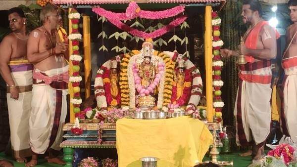காரமடை ரங்கநாதர் கோவிலில் மாசி மாத பிரம்மோற்சவம்.... தேரோட்டம் கோலாகலம் 