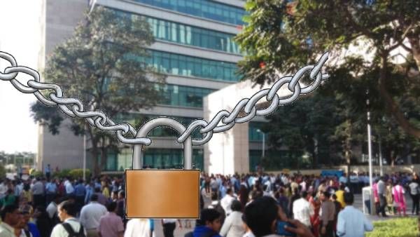 நாட்டின் மிகப்பெரிய சாப்ட்வேர் தொழில்நுட்ப பூங்கா.. பெங்களூர் மான்யதா டெக் பார்க்கிற்கு சீல்!