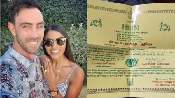 மார்ச் 27 இல் தமிழ் பெண்ணை மணக்கிறார் கிளென் மேக்ஸ்வெல்.. டிரென்டாகும் திருமண பத்திரிகை!