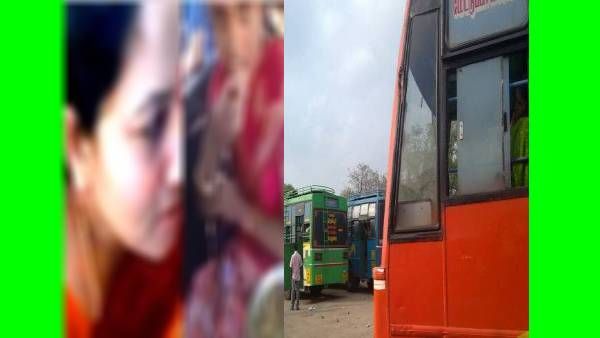ராத்திரி நேரம்.. பஸ் முன்னாடி வந்து நின்ற 21 வயது பெண்.. திடீர்னு செய்த காரியம்.. வெலவெலத்த டிரைவர்