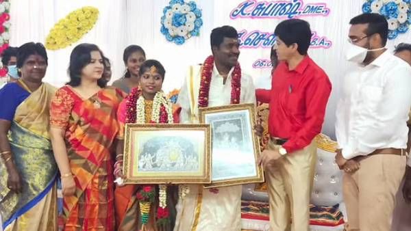 சுனாமியின்போது.. ராதாகிருஷ்ணன் ஐஏஎஸ் தத்தெடுத்த சிறுமிக்கு இன்று திருமணம்.. நெகிழ்ச்சியில் நாகை