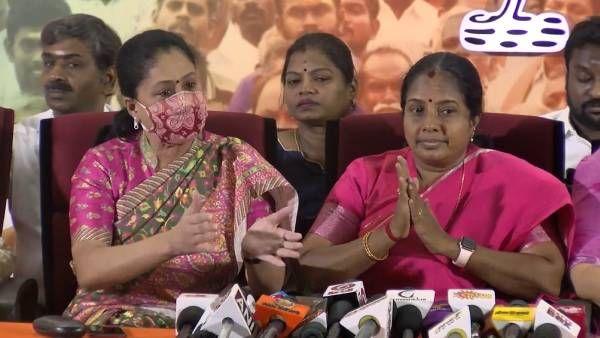 படிப்பில் சிறந்த இந்து மாணவிகளை மதம் மாற்றுகிறார்கள்- பாஜக நடிகை விஜயசாந்தி பகீர் புகார்