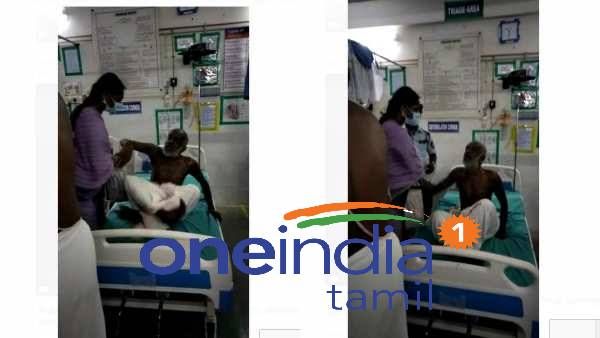 பிரசாதம் கேட்டதற்கு அடி உதை... அலறிய முதியவர்.. சிதம்பரம் நடராஜர் கோவிலில் தீட்சிதர்களிடையே மோதல்