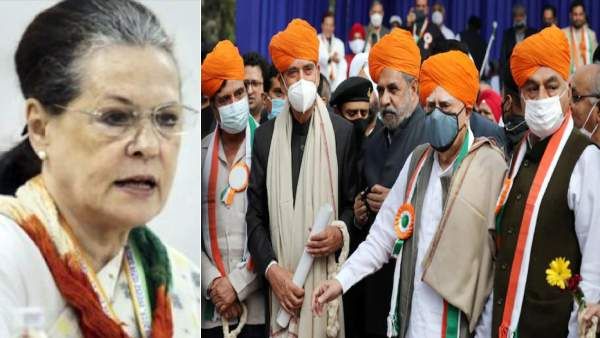 பாஜகவை எதிர்கொள்ள இதுதான் ஒரே வழி.. காங். ஜி 23 தலைவர்கள் முக்கிய முடிவு.. சோனியாவிற்கு அறிவுரை